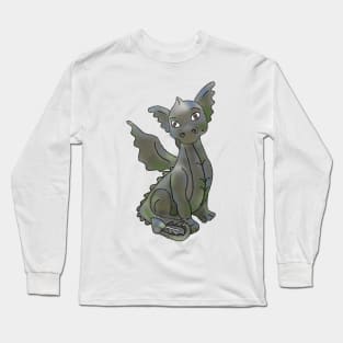 einfacher Drache Long Sleeve T-Shirt